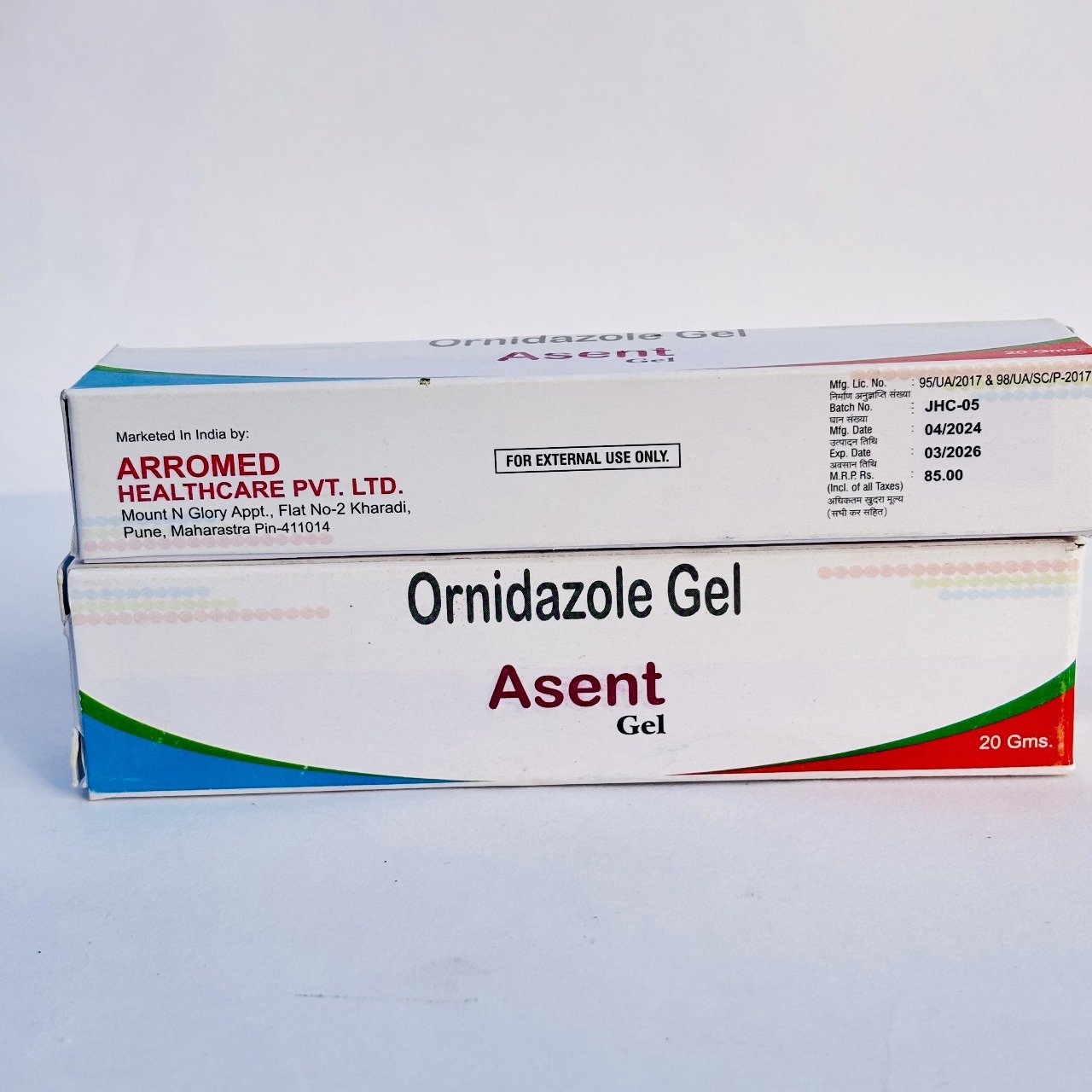 Ornidazole Gel